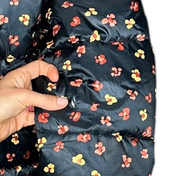 PENFIELD x MADEWELL Feline Floral Thick Puffer Jacket Cropped Women's Size XS - Picture 4 of 9